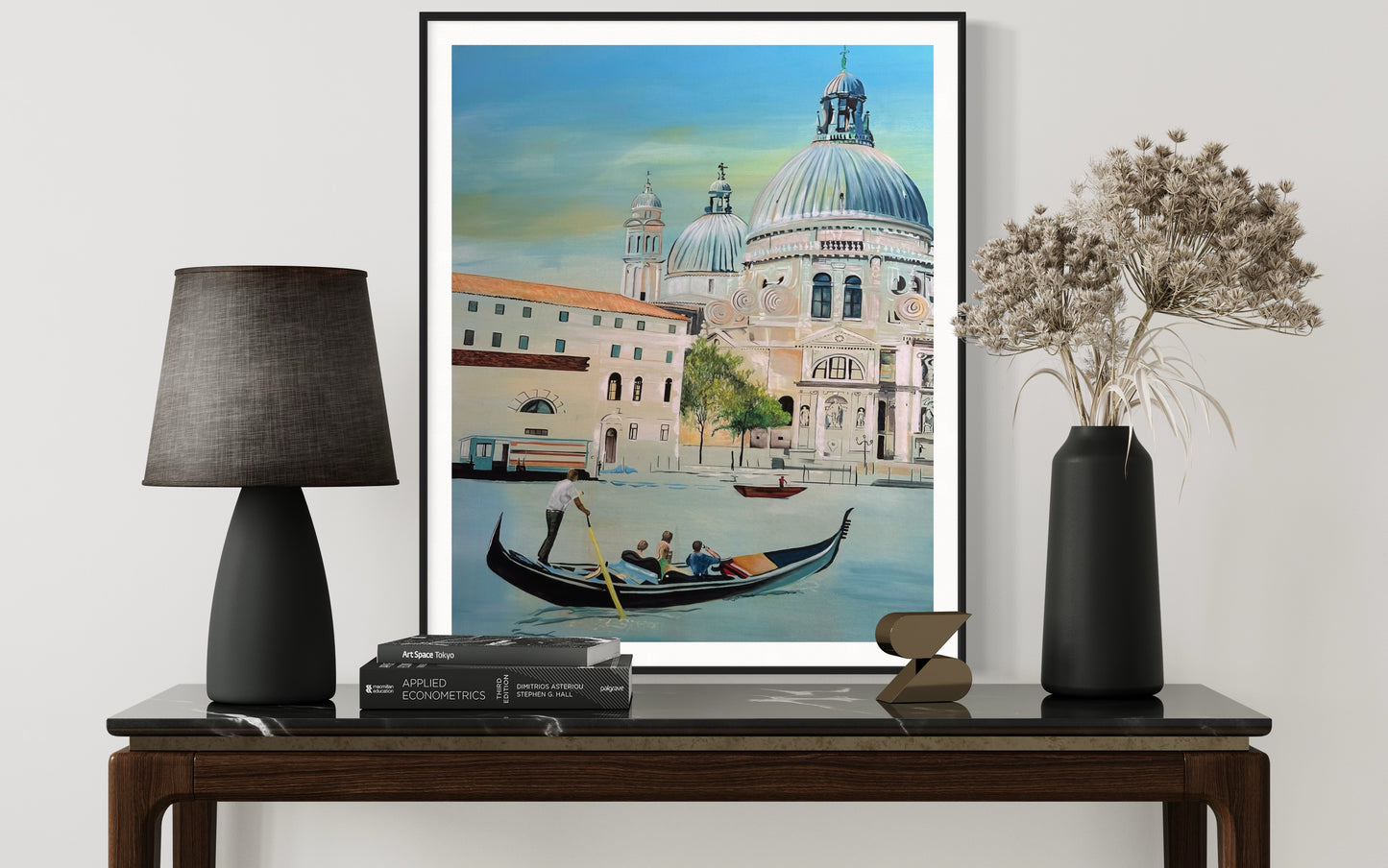 Venetian Reverie | 60 x 48 in. | Acrylic on canvas. | Original Panting By Alexander Franco.