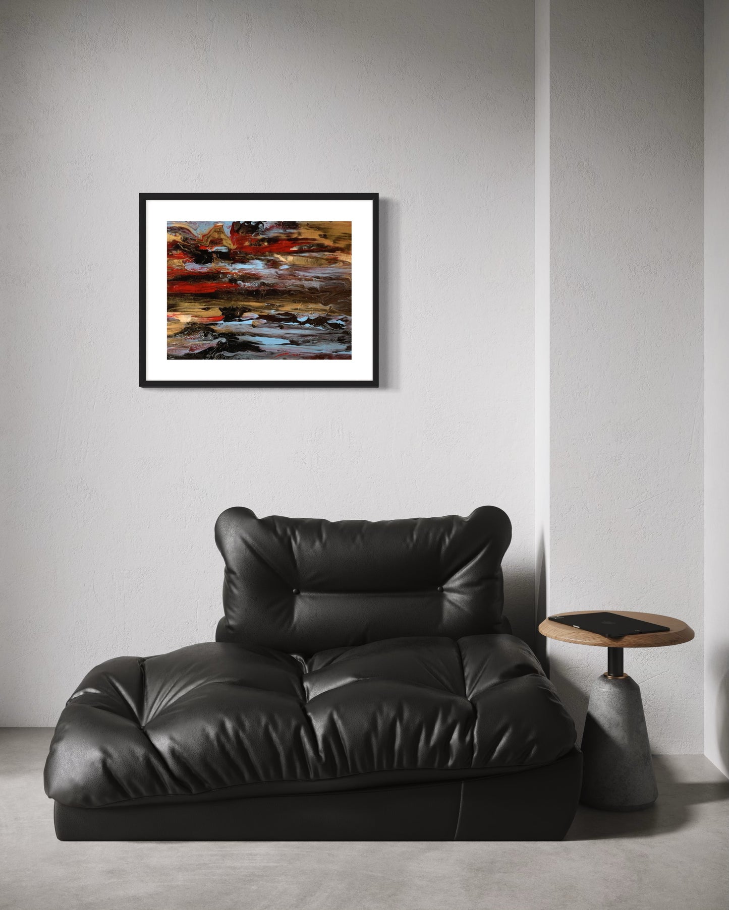 Storm | 16 x 20 in. | Acrylic on canvas. | Original Panting By Alexander Franco.