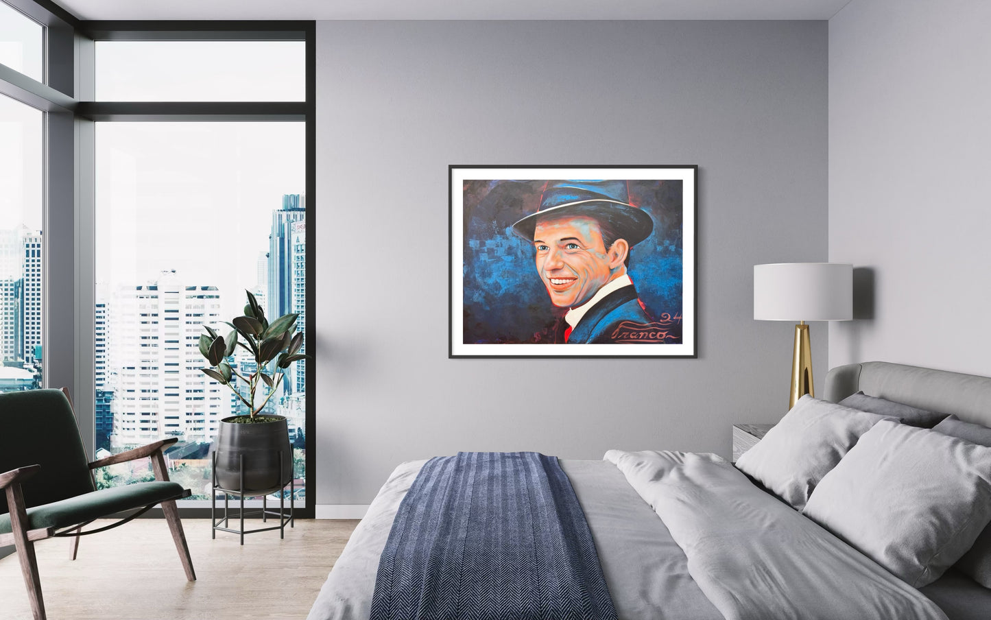 The Voice Eternal | 36 x 48 in. | Acrylic on canvas. | Original Panting By Alexander Franco.