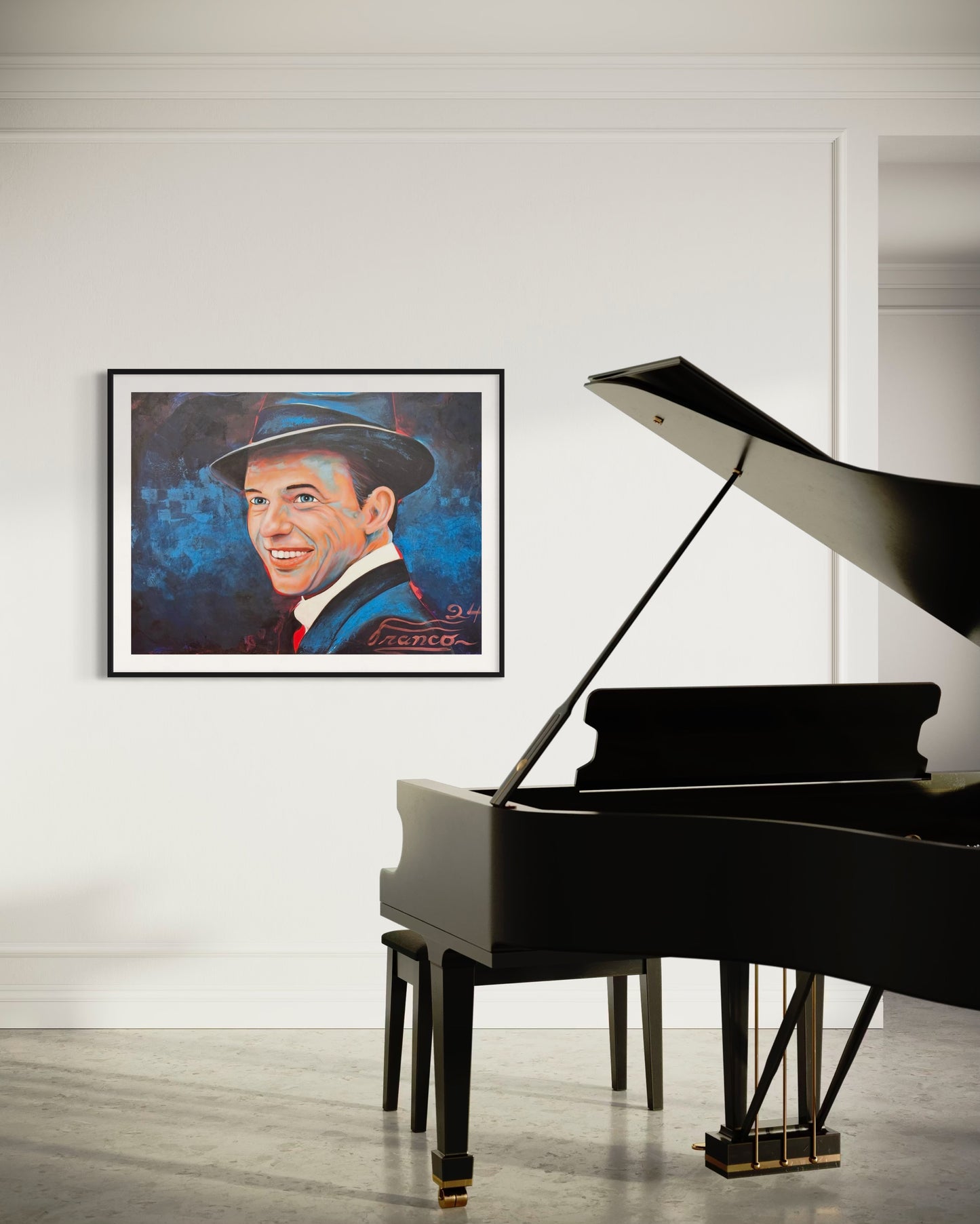 The Voice Eternal | 36 x 48 in. | Acrylic on canvas. | Original Panting By Alexander Franco.