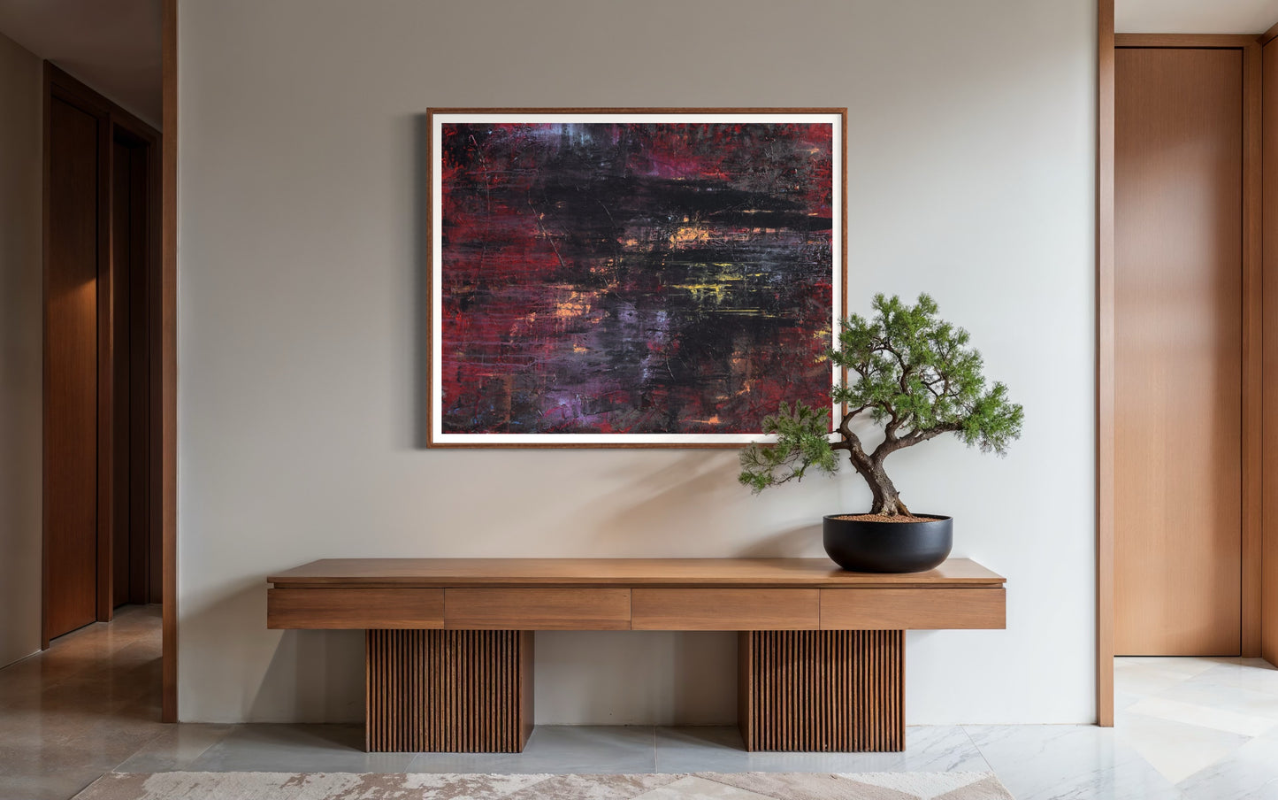 Sweet Darkness | 40 x 60 in. | Acrylic on canvas. | Original Panting By Alexander Franco.