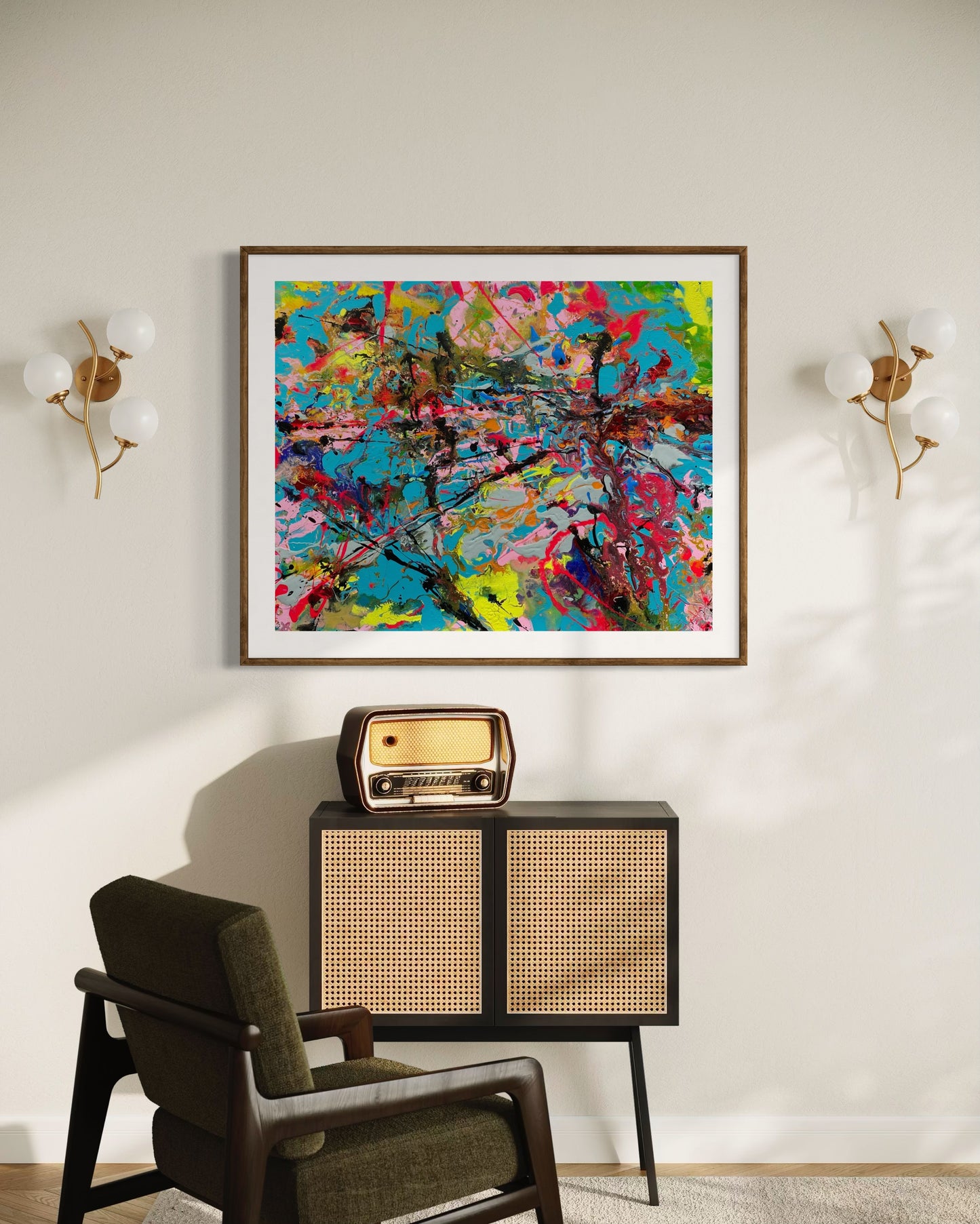 Symphony of a New Dawn | 16 x 20 in. | Acrylic on canvas. | Original Panting By Alexander Franco.