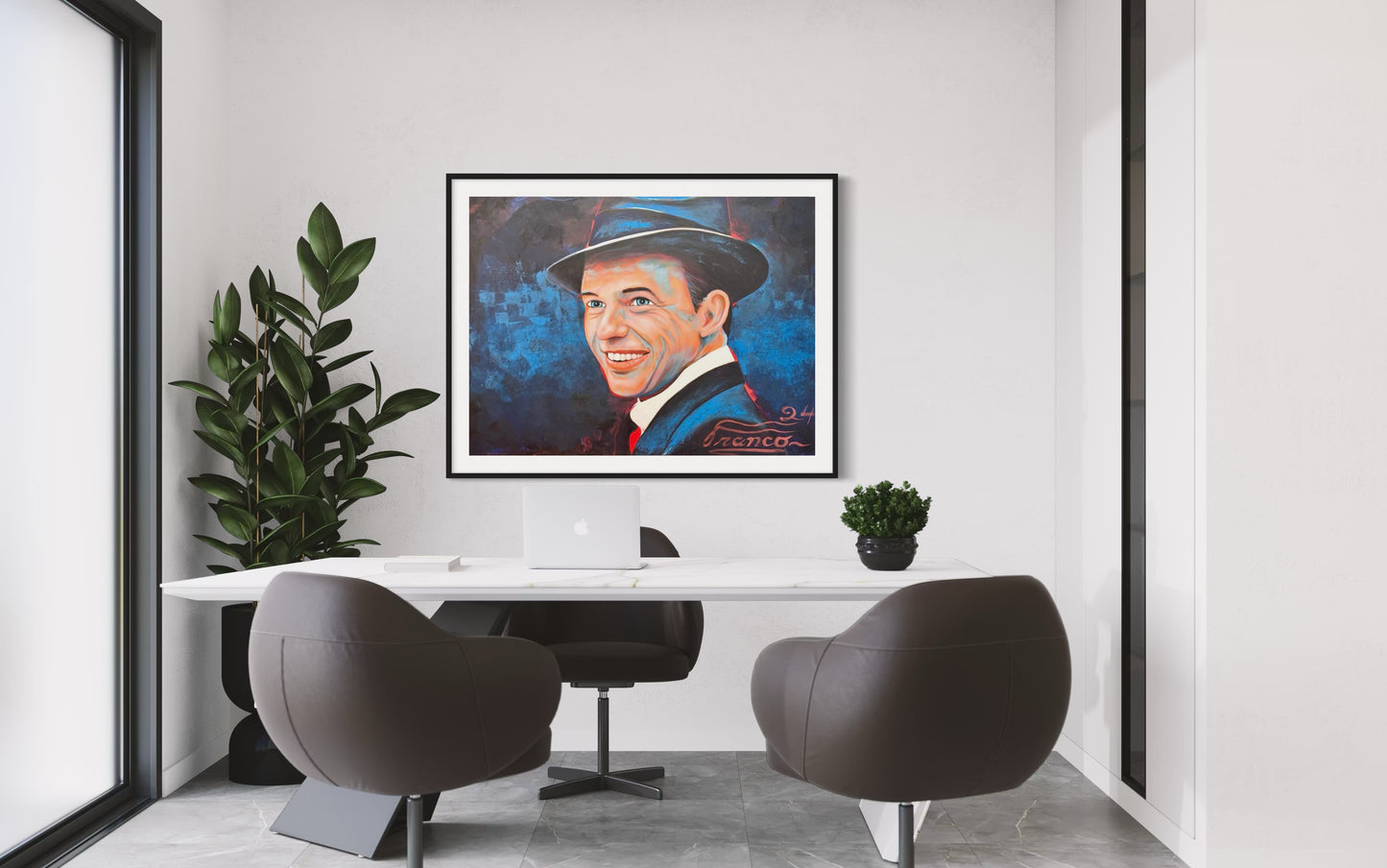 The Voice Eternal | 36 x 48 in. | Acrylic on canvas. | Original Panting By Alexander Franco.