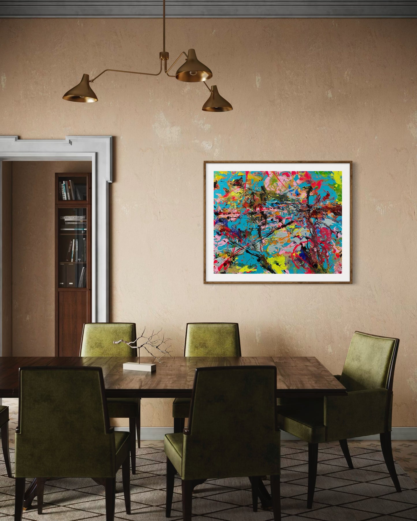 Symphony of a New Dawn | 16 x 20 in. | Acrylic on canvas. | Original Panting By Alexander Franco.