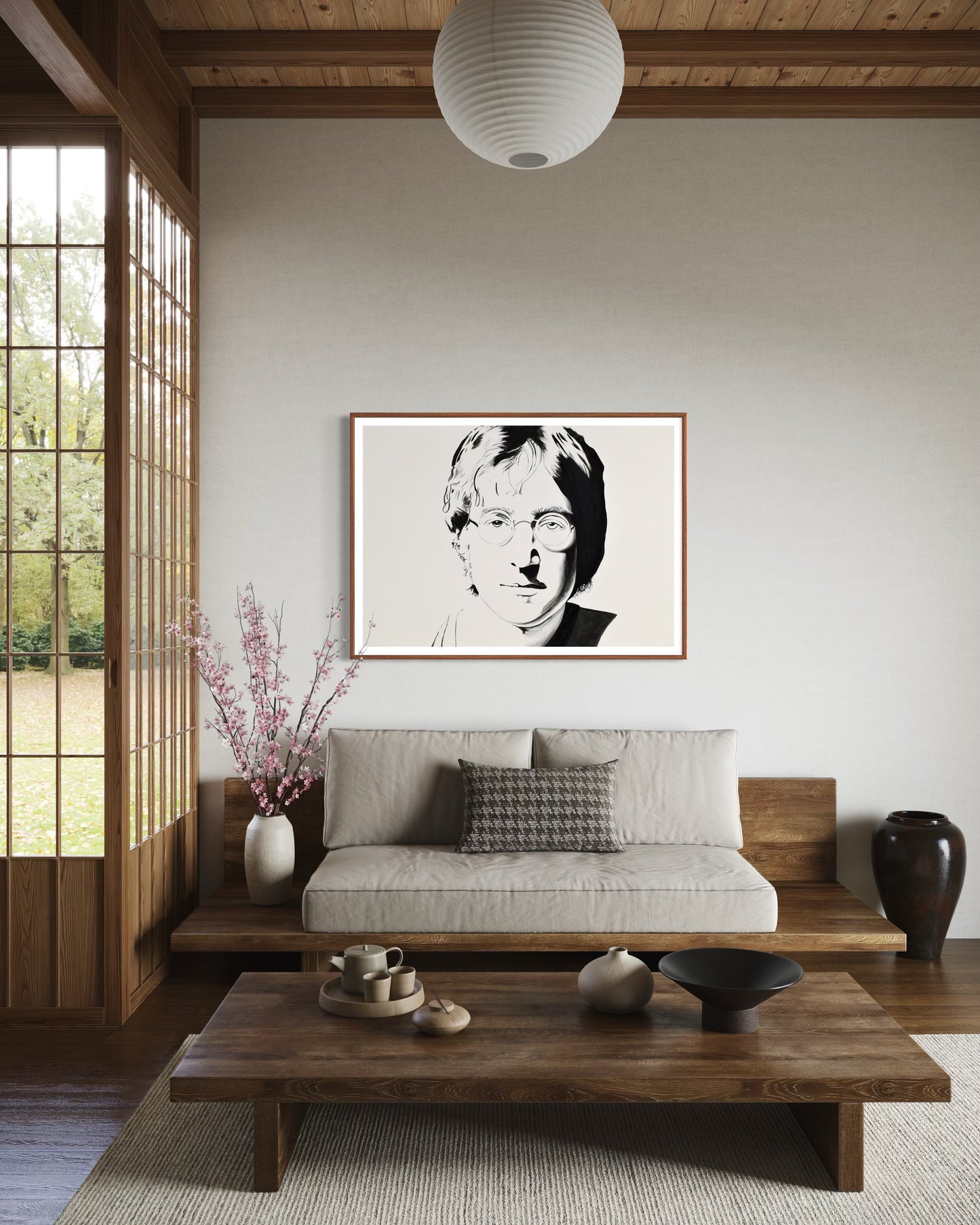 Imagine in Black & White| 36 x 48 in. | Acrylic on canvas. | Original Panting By Alexander Franco.