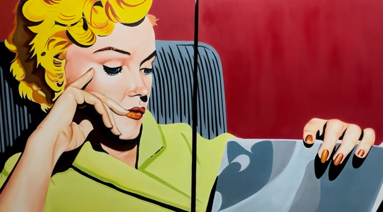 Marilyn Monroe | two panels 24 x 24 in each one | acrylic on canvas.