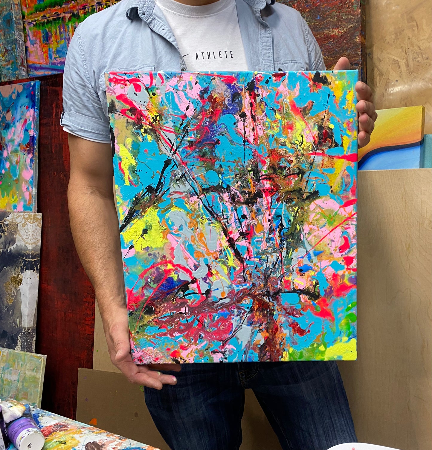Symphony of a New Dawn | 16 x 20 in. | Acrylic on canvas. | Original Panting By Alexander Franco.