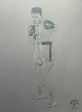 Load image into Gallery viewer, Mohammad Ali | 40 x 30 in. | Acrylic on canvas |
