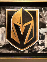 Load image into Gallery viewer, Vegas Golden Knights | 15 x 48 in. | enhanced on canvas.
