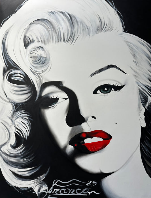 Timeless Allure | 60 x 48 in. | Acrylic on canvas. | Original Paintin by Alexander Franco.
