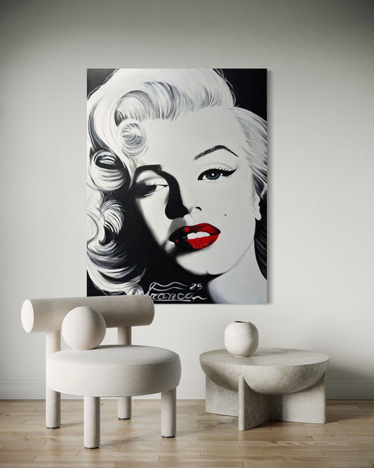 Timeless Allure | 60 x 48 in. | Acrylic on canvas. | Original Paintin by Alexander Franco.