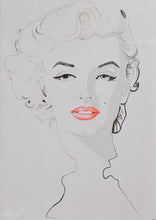 Load image into Gallery viewer, Marilyn Monroe l 48 x 36 in. l Acrylic on canvas.
