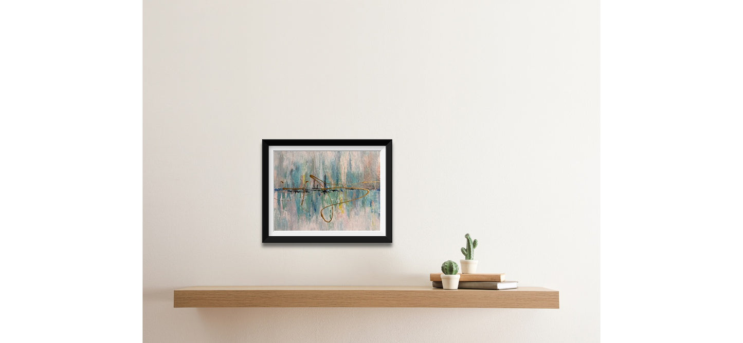 Frozen Whisper | 16 x 20 in. | Acrylic on canvas.  | Original Panting By Alexander Franco.