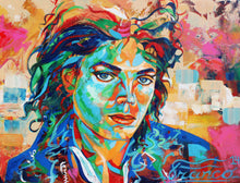 Load image into Gallery viewer, Michael Jackson l 18 x 24 in. l Limited Edition 3/25 l Enhanced print on canvas.
