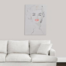 Load image into Gallery viewer, Marilyn Monroe l 48 x 36 in. l Acrylic on canvas.
